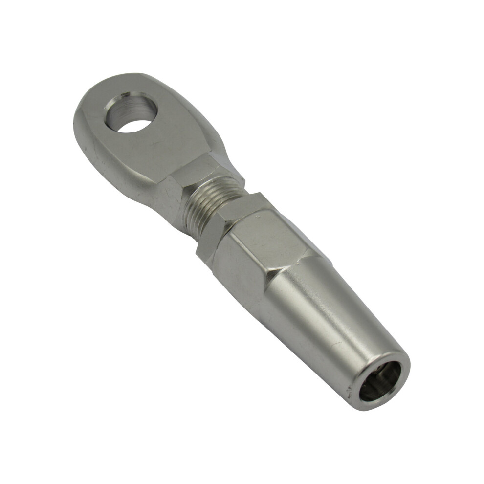 Swageless Eye Terminal Stainless Steel 3Mm (Wire Cable Rope Fitting) 707152581431