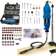 Rotary Drill Grinder Engraving Multi Rotary Tool 80PC Dremel Type Acces+Case