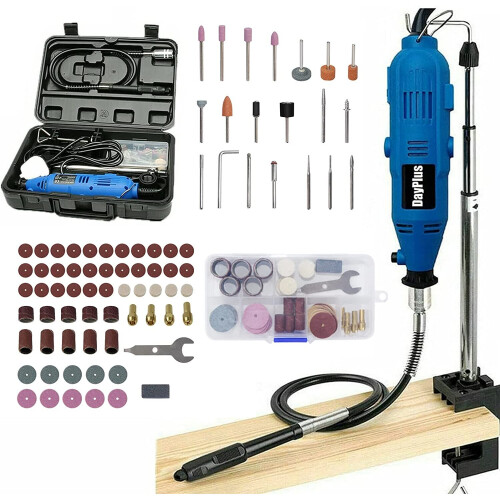 Rotary Drill Grinder Engraving Multi Rotary Tool 80PC Dremel Type Acces+Case