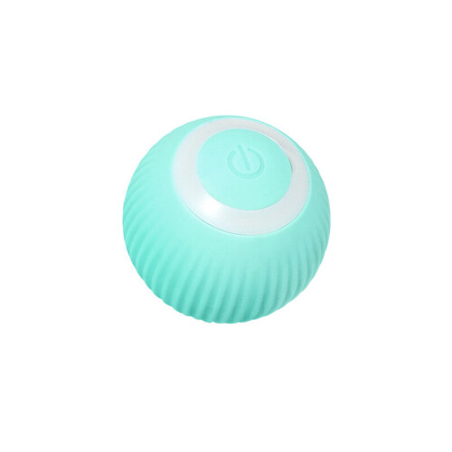 (Blue) Smart Rolling Ball Electric Cat Ball Toy Auto Spin Ball