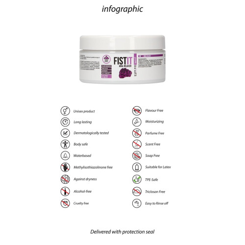 Fist It by Shots Afslappende Anal Smøremiddel 300 ml 1