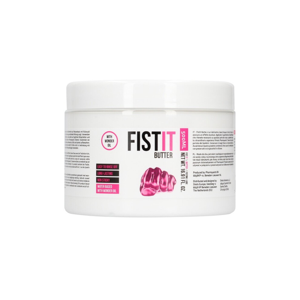 Pharmquests Fist It Water Based Sliding Butter 500Ml | Fisting Lube