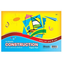 Bazic 527 16 Ct. 18" X 12" Construction Paper Pad Case of 48