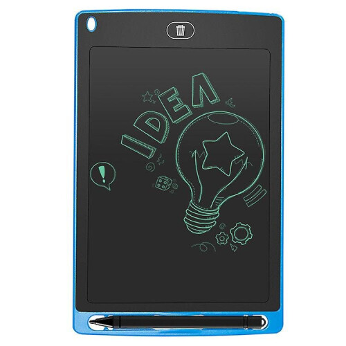 (Blue) 8.5 Inch Lcd Drawing Board Doodle Tablet Educational Learning Handwriting Pad 1