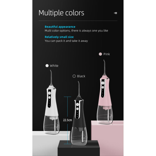 Fairywill Cordless Plus Dental Water flosser Teeth Flossing Water Jet 1