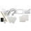 HOME-TEK Optimus 3 Modular Steam Mop System Special Bundle Pack 5