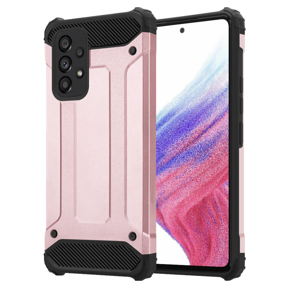 (Rose Gold) Samsung Galaxy A53 5G Case Dual Layer Armor Cover Not,Specified 5056298015191