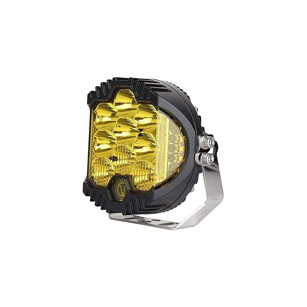 () Led 90W Offroad Vehicle Front Bumper Waterproof Strobe 300 Spotlights For Suv Yellow/Light 768645217275