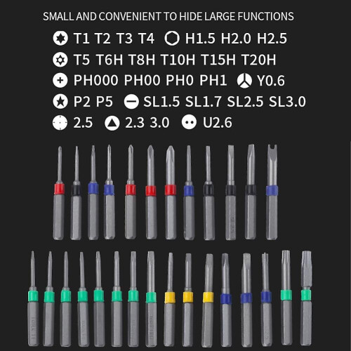 31 In 1 Screwdriver Set Precision Multifunctional Screwdriver Repair Tool Kit 2
