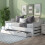 3FT Single Sofa Bed, Daybed, Cabin Bed with Drawer 2