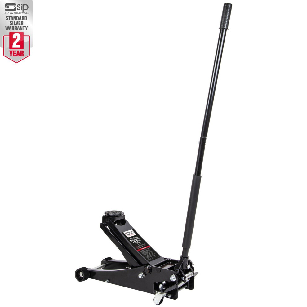 Sip 3 Ton Low-Profile Trolley Jack Black 8800212938519