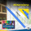 SOL 50 x Felt Tip Pens | Pen Assorted Colours Art Colouring Pens 5