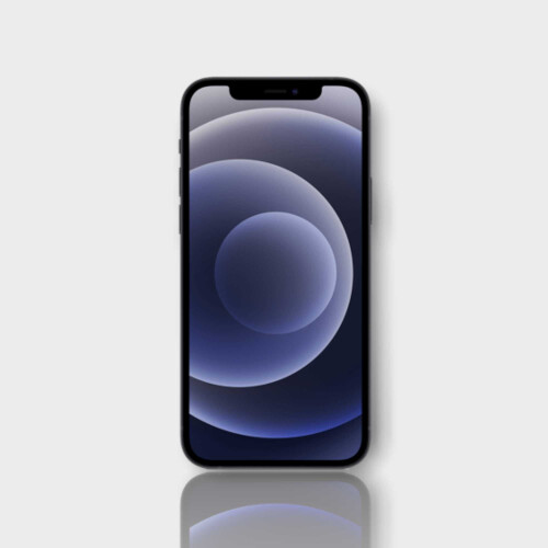 Apple Apple iPhone 12 64GB Μαύρο, Ξεκλείδωτο, Βαθμός Α-, με φορτιστή και καλώδιο