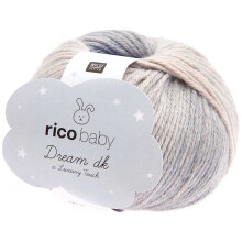 Rico Baby Double Knitting Wool Acrylic Wool Blend Washable Yarn - Pebbles (028)
