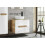 Vanity Countertop Wall Drawer 600 Cabinet White Gloss Oak Effect Arub 1