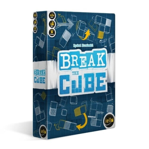IELLO Break The Cube - Παιχνίδι Παζλ, Παιδιά & Οικογένεια, Ηλικίες 10+, 2-4 Παίκτες, 15 Λεπτά