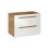 Bathroom Vanity Unit 600mm Wall Drawer Cabinet White Gloss Oak Arub 1