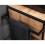 Vanity Unit Drawer Countertop Sink Freestanding Black Oak Effect Loft Brook 3