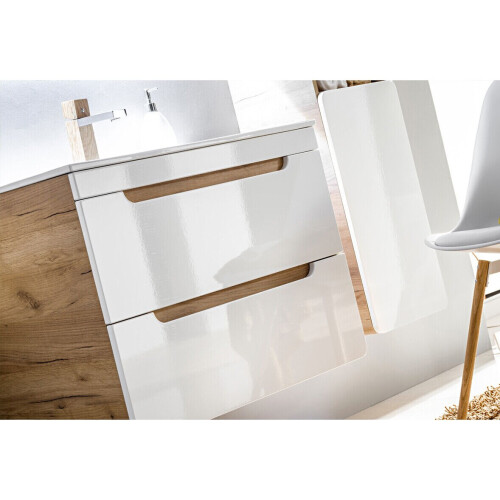 Bathroom Cabinets Vanity Sink Wall Unit Tall Storage White Gloss Oak Arub 1
