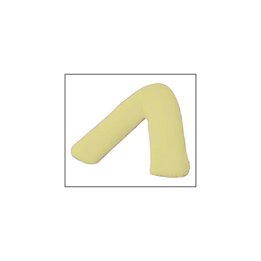 Maternity V Pillow With Free Polycotton Cover (Lemon) R&Z