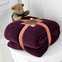 Luxury TEDDY BEAR THERMAL FLEECE FLUFFY BLANKET Super Soft Warm & Cosy - Ideal As Sofa Bed Throw Blanket Bedspread Runner or Settee Cover For Every