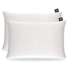 Waterproof Pillow Protectors 2 Pack with Zip Closure - Made With An Ultra Soft Bamboo Anti-Allergy Fabric, 100% Hypoallergenic & Anti-Bacterial