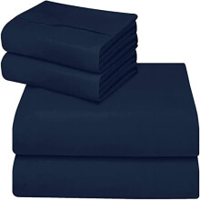 ComfyWell Super King Fitted Sheet - Super King Deep Fitted Sheets (35 cm) - Soft Brushed Microfibre Fabric Bed Sheets- Shrinkage and Fade Resistant.