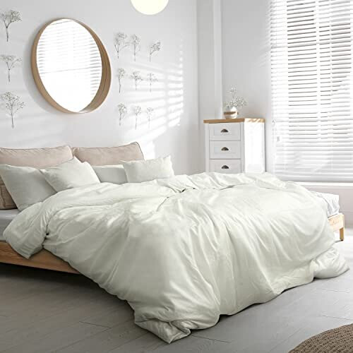 Ivory Single Bed Sheet | Bamboo Fitted Sheet | Beige Bedding | Deep Single Fitted Sheet | Bedding Single Bed | Cool Sheet | Anti Dust Mite Bedding | 1