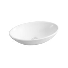 7529 Ceramic Oval Countertop Basin