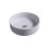 7844 Ceramic Vert Round Countertop Basin in Cement 1