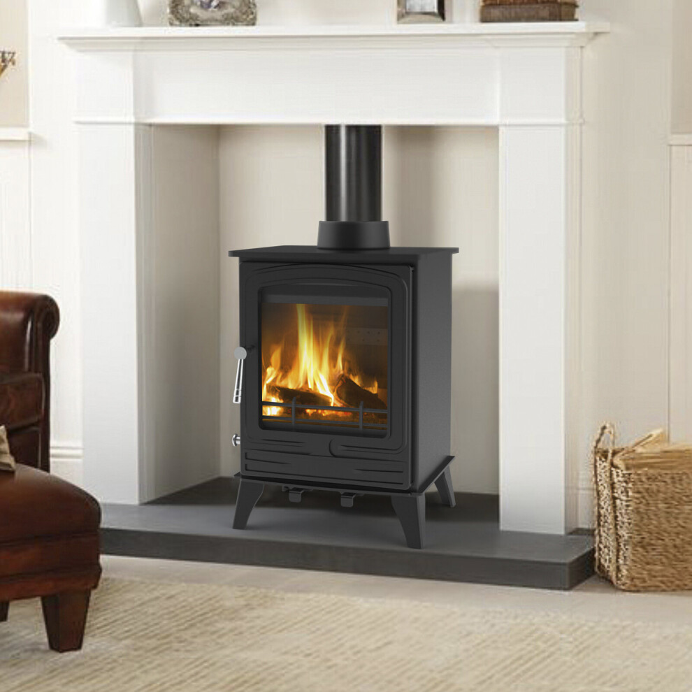 4.2kW Steel Eco Multifuel Stove