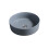 7844 Ceramic Vert Round Countertop Basin in Dark Grey 1