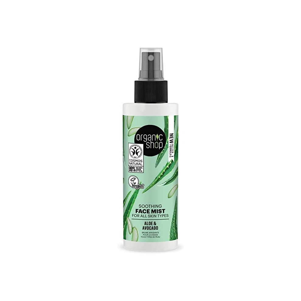 Organic Shop Soothing Face Mist A&A 150Ml (Pack Of 6)