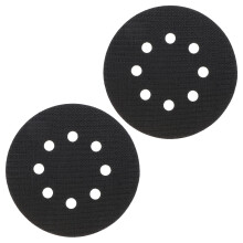 2PCS 125mm 8 Hole Soft Interface Pad Adhesive Protective Disc for Sanding Pad