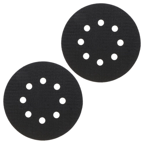 2PCS 125mm 8 Hole Soft Interface Pad Adhesive Protective Disc for Sanding Pad