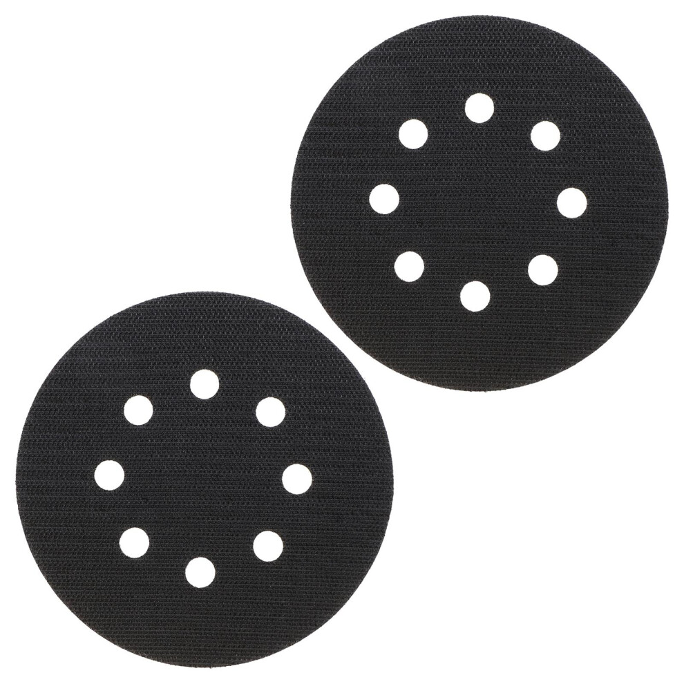 2PCS 125mm 8 Hole Soft Interface Pad Adhesive Protective Disc for Sanding Pad
