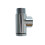 NRG (Chrome) T Piece with End Plug for Towel Rail radiator Heating Element Pipe Connector 1
