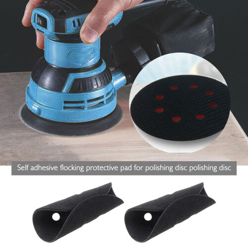 2PCS 125mm 8 Hole Soft Interface Pad Adhesive Protective Disc for Sanding Pad 2