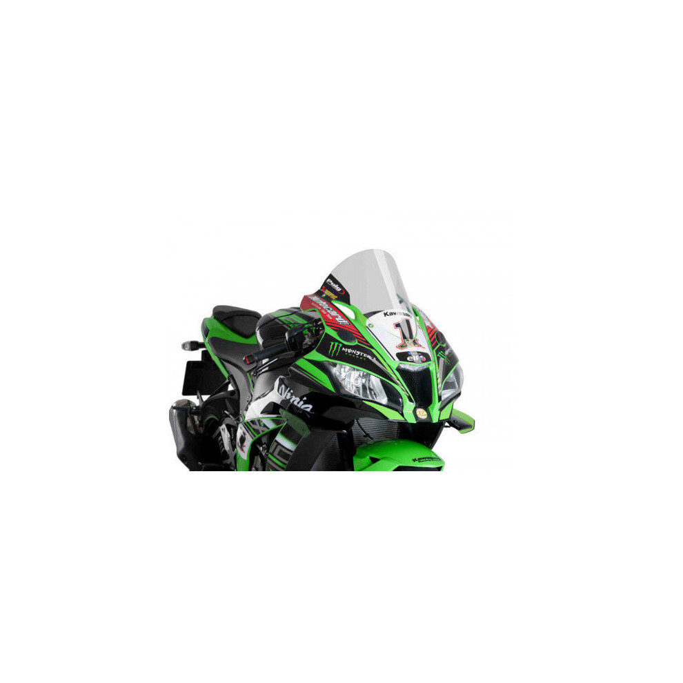 Puig R-Racer Screen Clear For Kawasaki Zx-10R (16-20) 8436571717658
