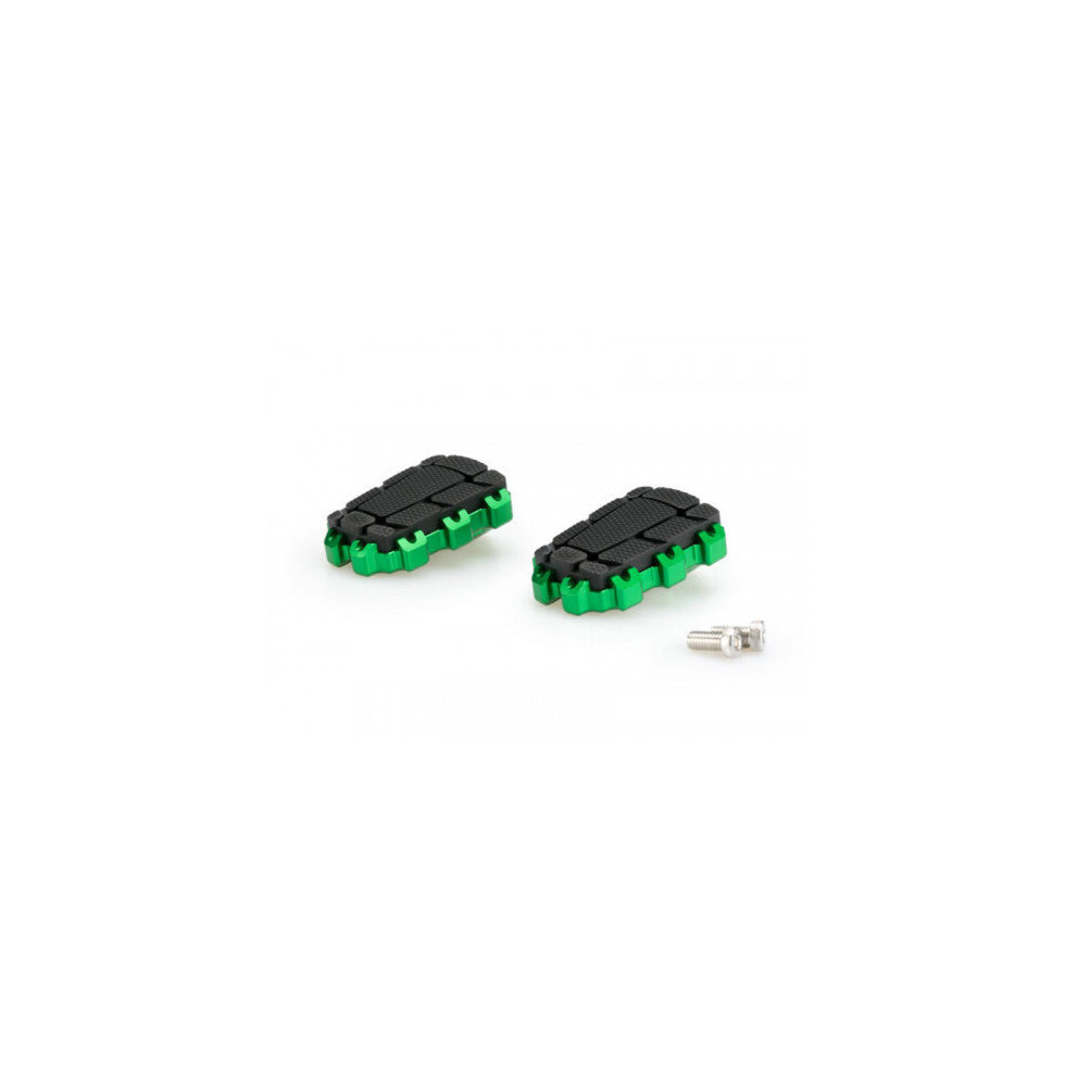 Puig Enduro 2 Footpegs Green 8435529334954