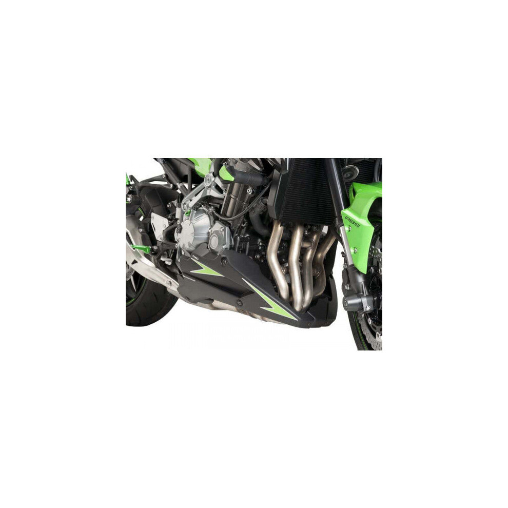 Puig Engine Spoiler Matt For Kawasaki Z900 (17-23) Black 8436563739392