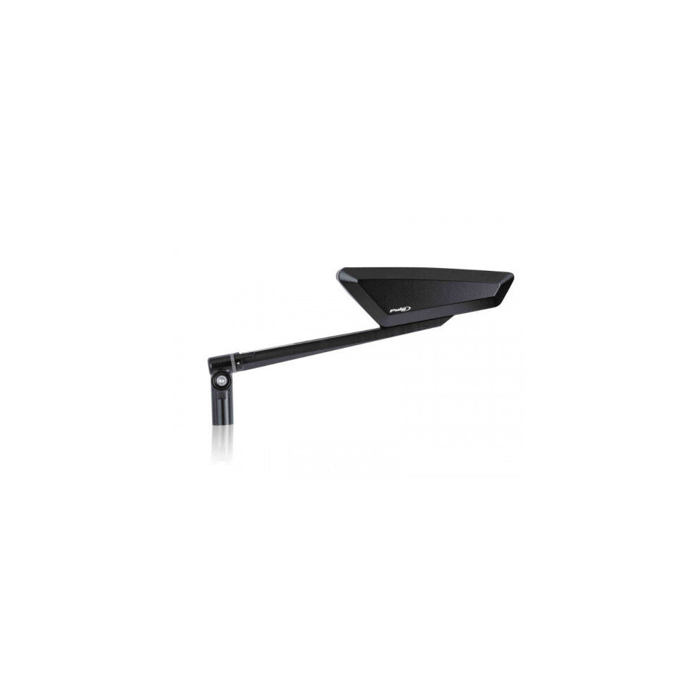 Puig Hypernaked Rearview Mirror - Left Hand Side Black - Image 3