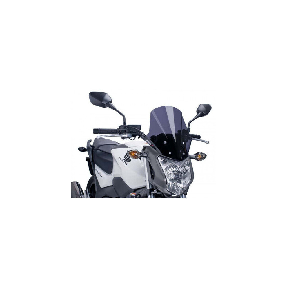 Puig Touring Screen Smoke For Honda Nc700 S (12-13),Honda Nc750 S (14-21) Dark 5991000000709