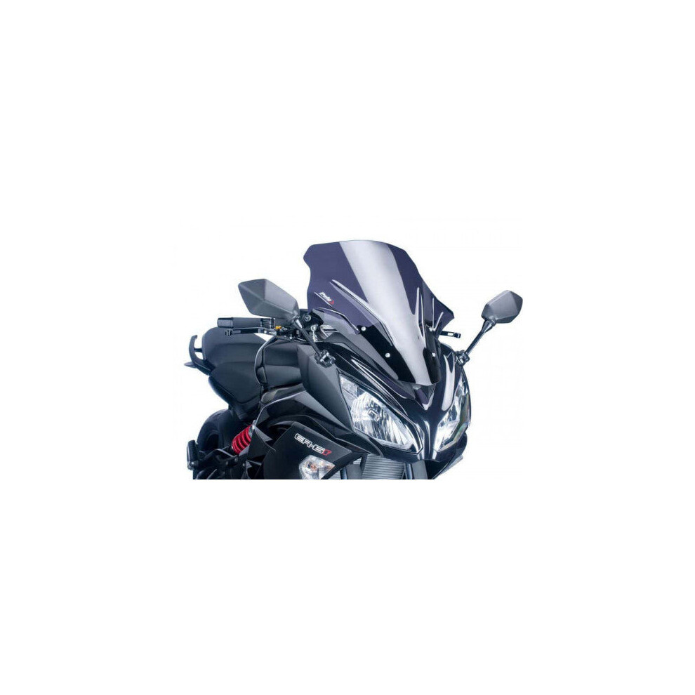 Puig Touring Screen Smoke For Kawasaki Er6-F (12-16) Dark 5998000000708