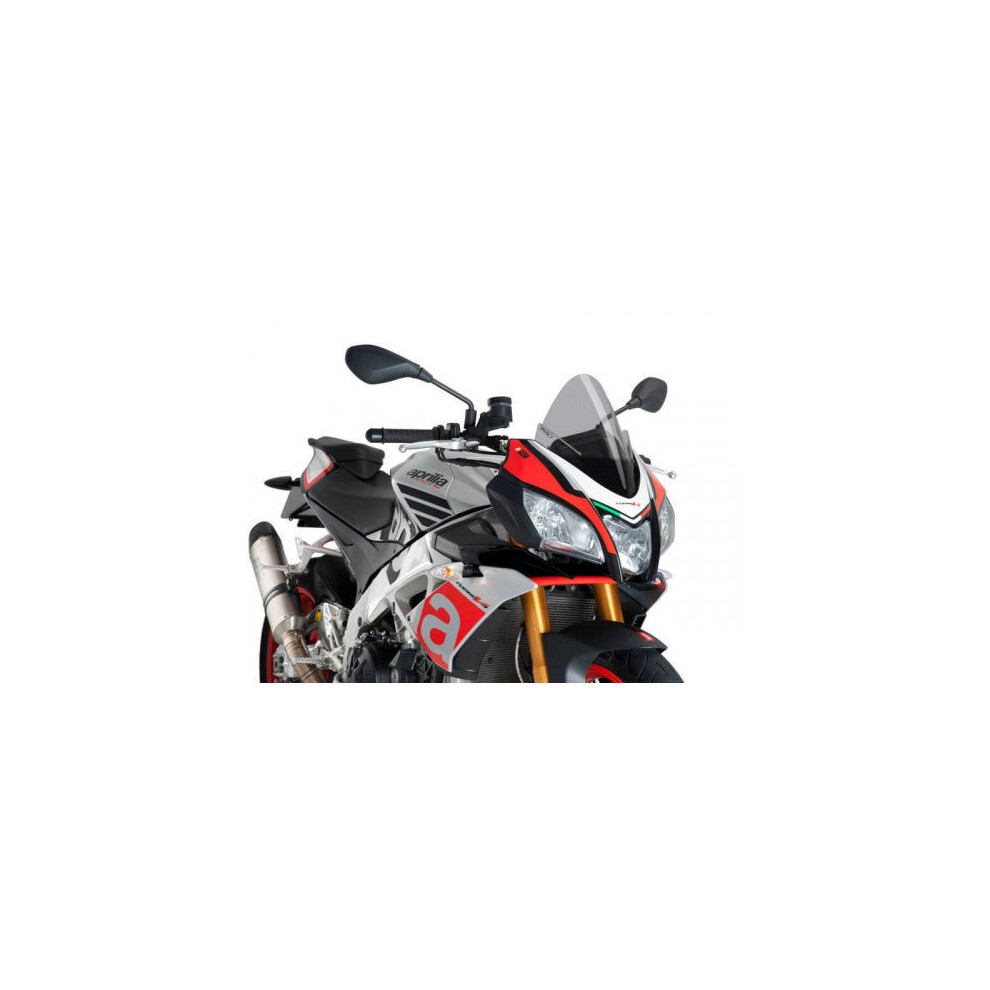 Puig Light Smoke Z-Racing Screen Aprilia Tuono V4 1100 RR 2015-2020 - Image 6