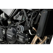 Puig Vintage 2.0 Frame Sliders Black For Benelli Leoncino 500 (16-23)