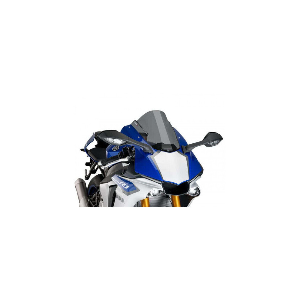 Puig Z-Racing Screen Smoke For Yamaha Yzf R1 (15-19) Dark 7648000000700