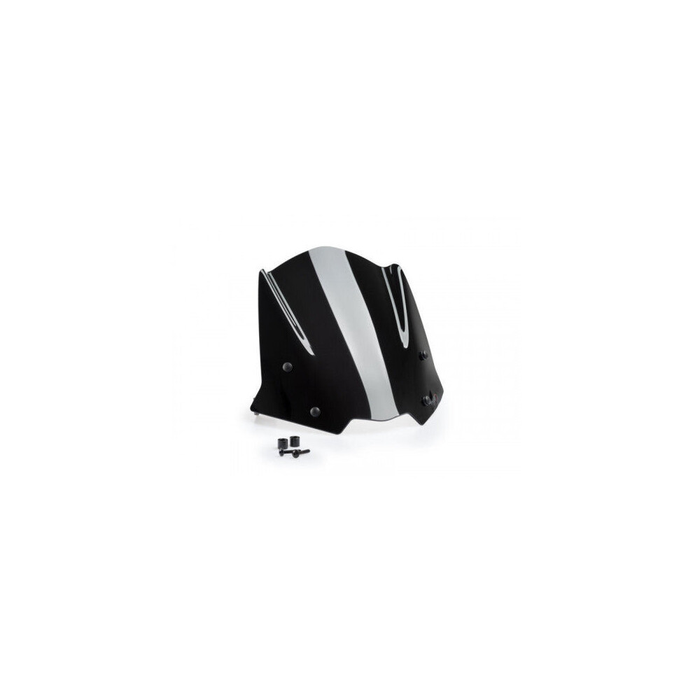 Puig New Generation Sport Screen For Triumph Street Triple R (20-23) Black 8435529325235