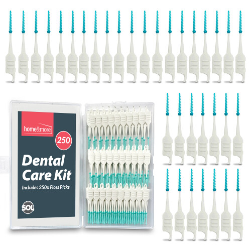 SOL 250 x Floss Picks | Soft Dental Picks with Silicone Design 1