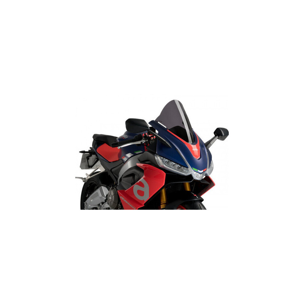 Puig R-Racer Screen Smoke For Aprilia Rs660 (21-23) Dark 8435529328359